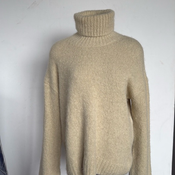 ANINE Bing Denver cream alpaca sweater size S - Picture 8 of 9